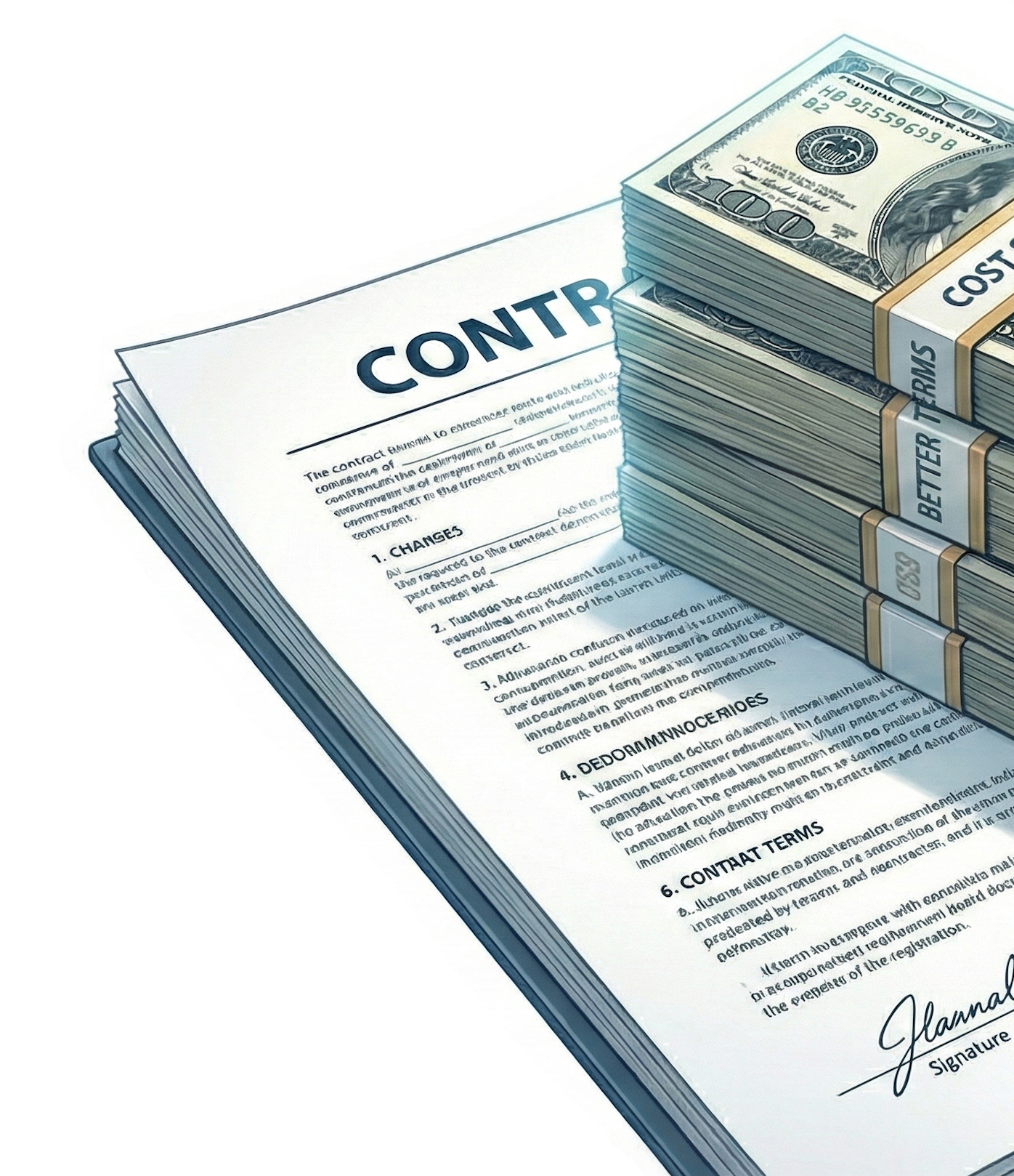 Contract and cost savings